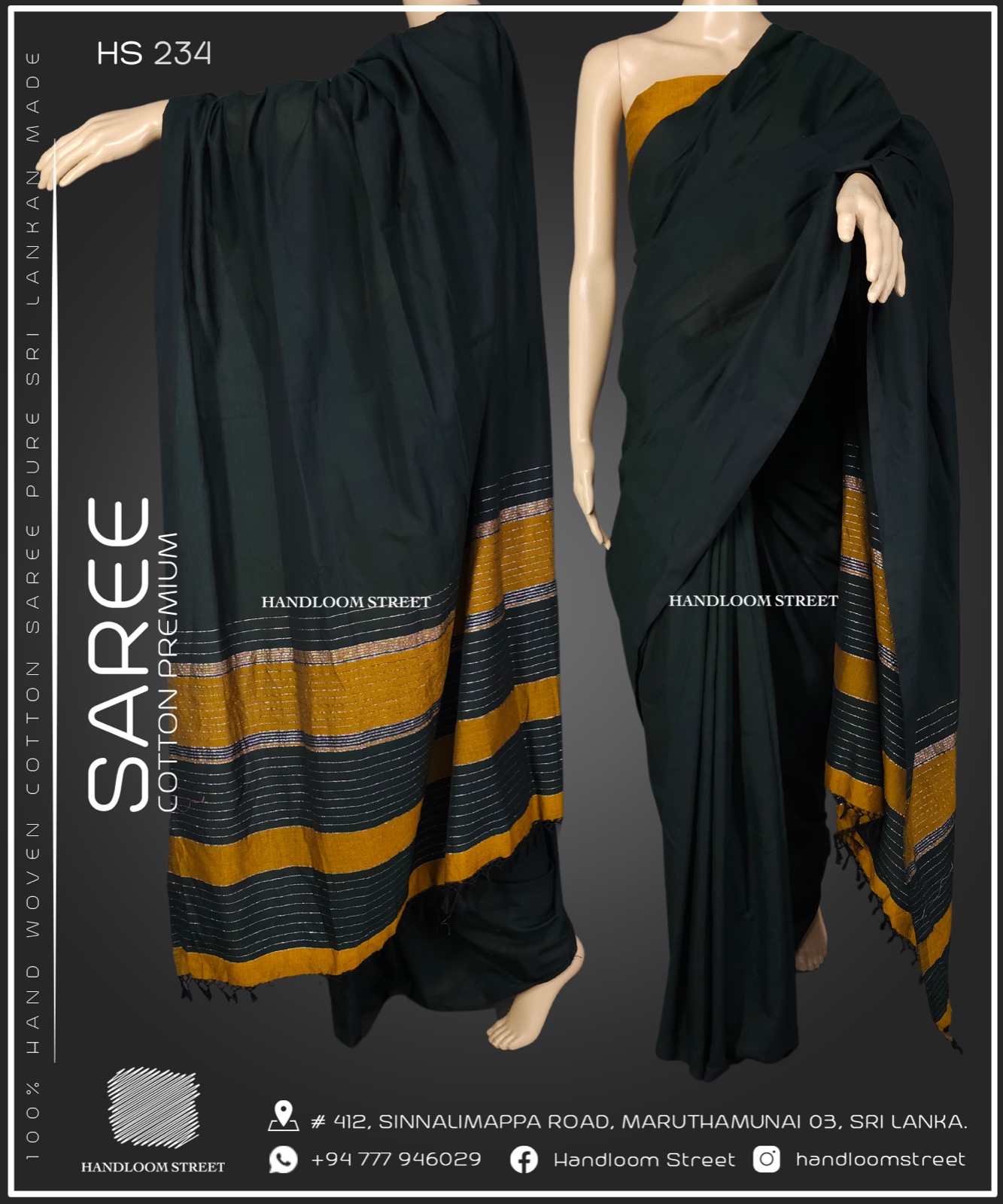 Handloom Saree Cotton Premium